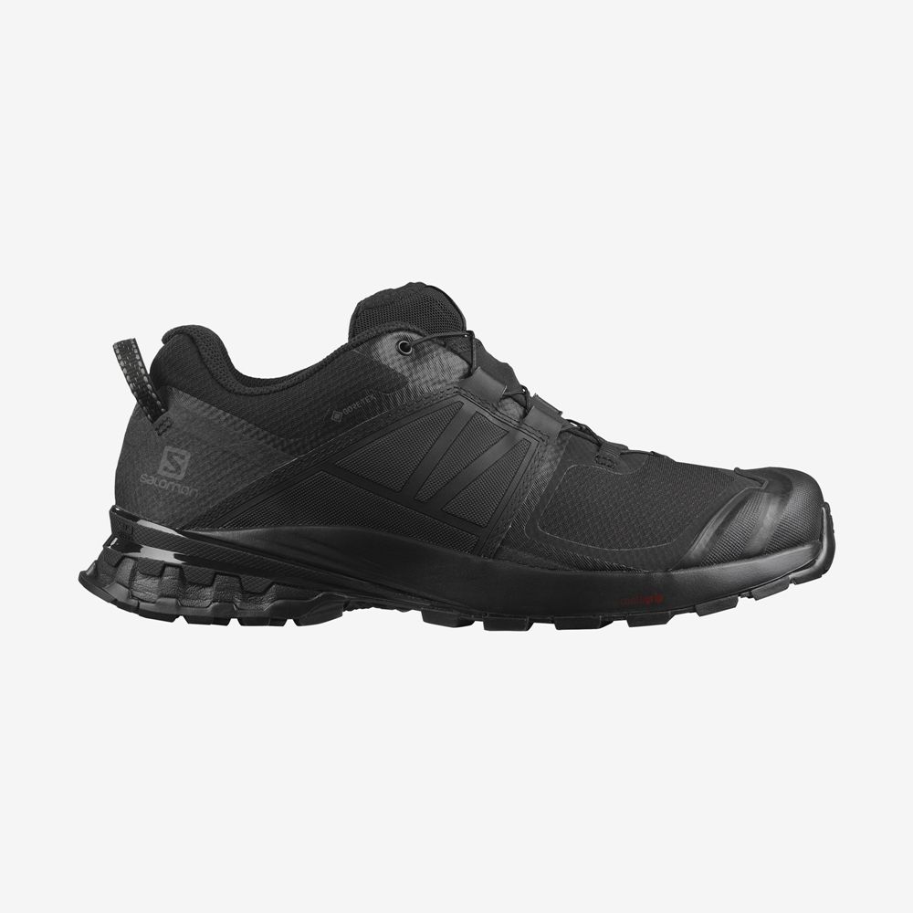 SALOMON XA WILD GORE-TEX Philippines - Men's Trail Running Shoes - Black | 862540-WHM